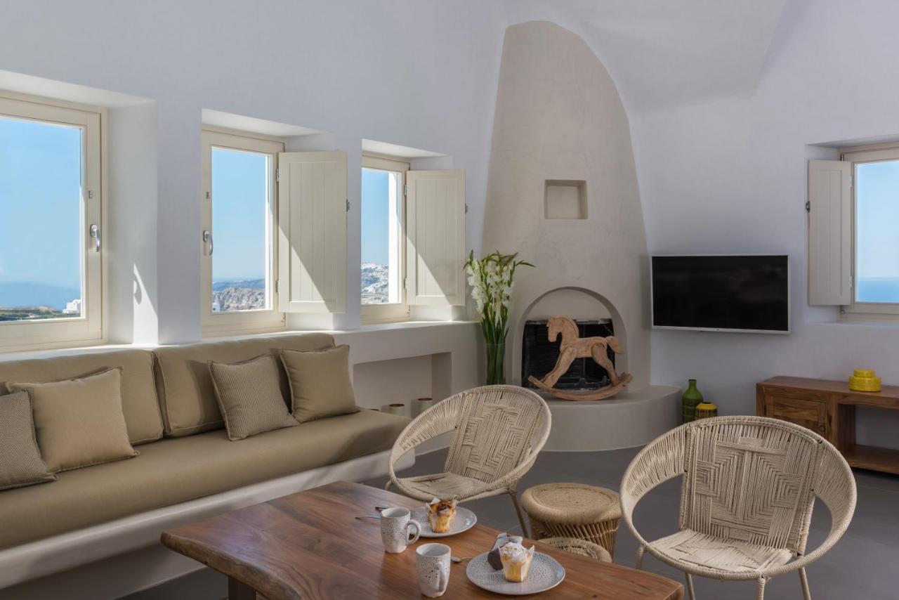 White & Co Santorini Villa Pyrgos Kallistis ภายนอก รูปภาพ