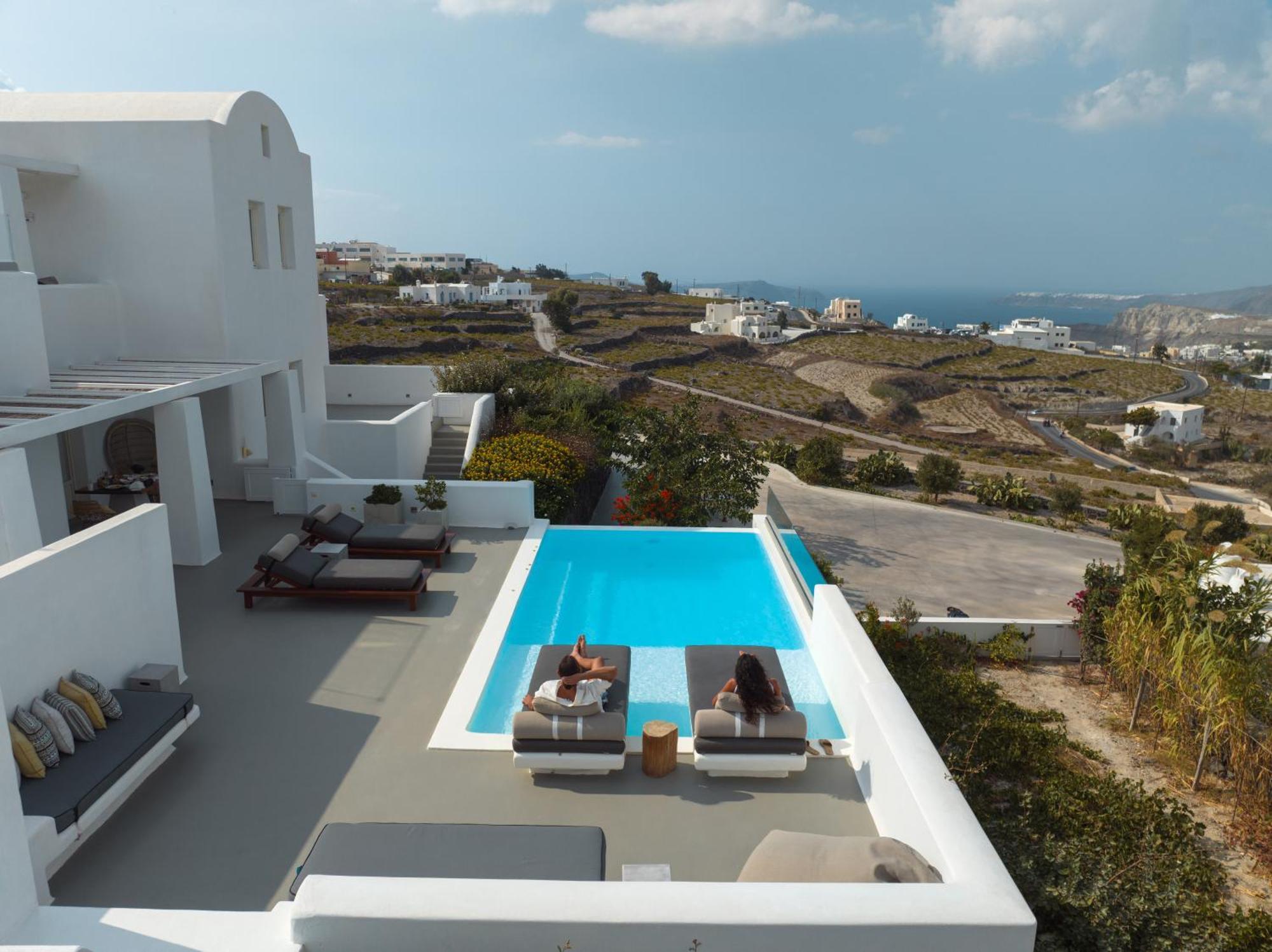 White & Co Santorini Villa Pyrgos Kallistis ภายนอก รูปภาพ