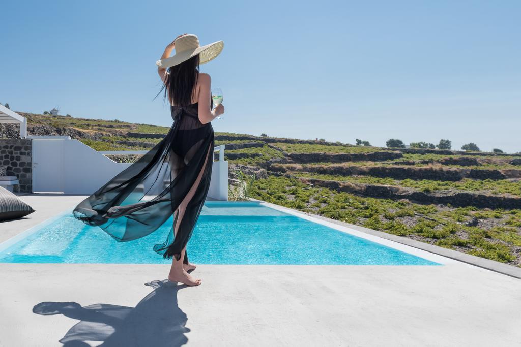 White & Co Santorini Villa Pyrgos Kallistis ภายนอก รูปภาพ